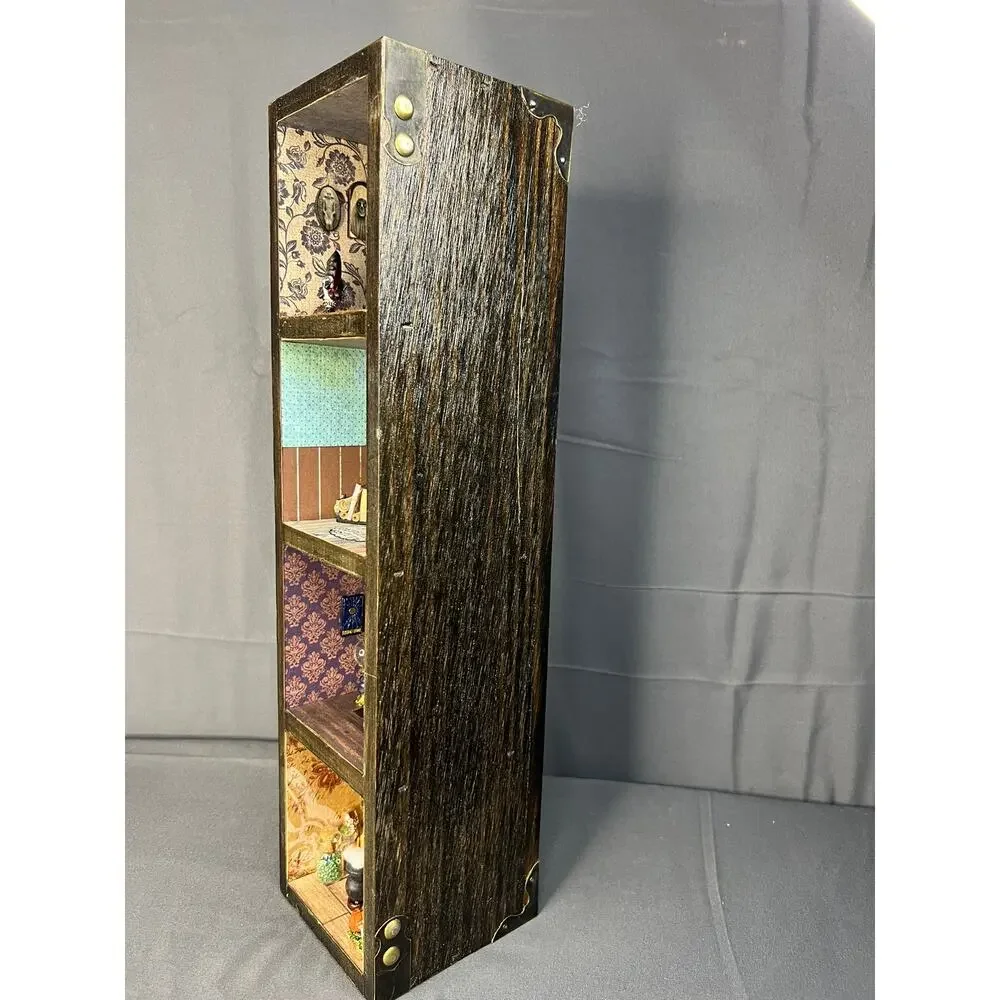 Handmade Book Nook Diorama Occult Witchy